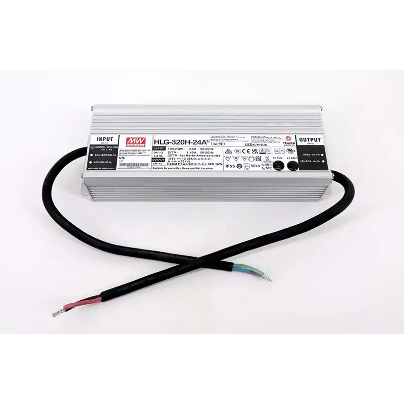 Meanwell HLG-320H-24A Single Output LED Lamp Power Supplies5