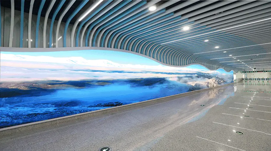 Subway LED Advertising Display Screen – Transforming Urban Commutes