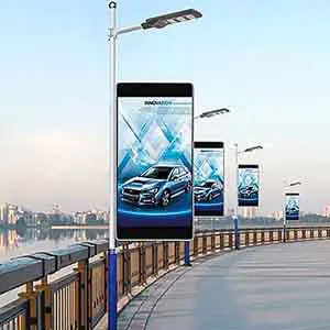 Light Pole LED Display