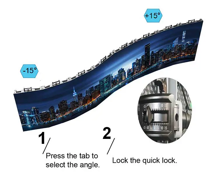 flexible LED screen rentalss,