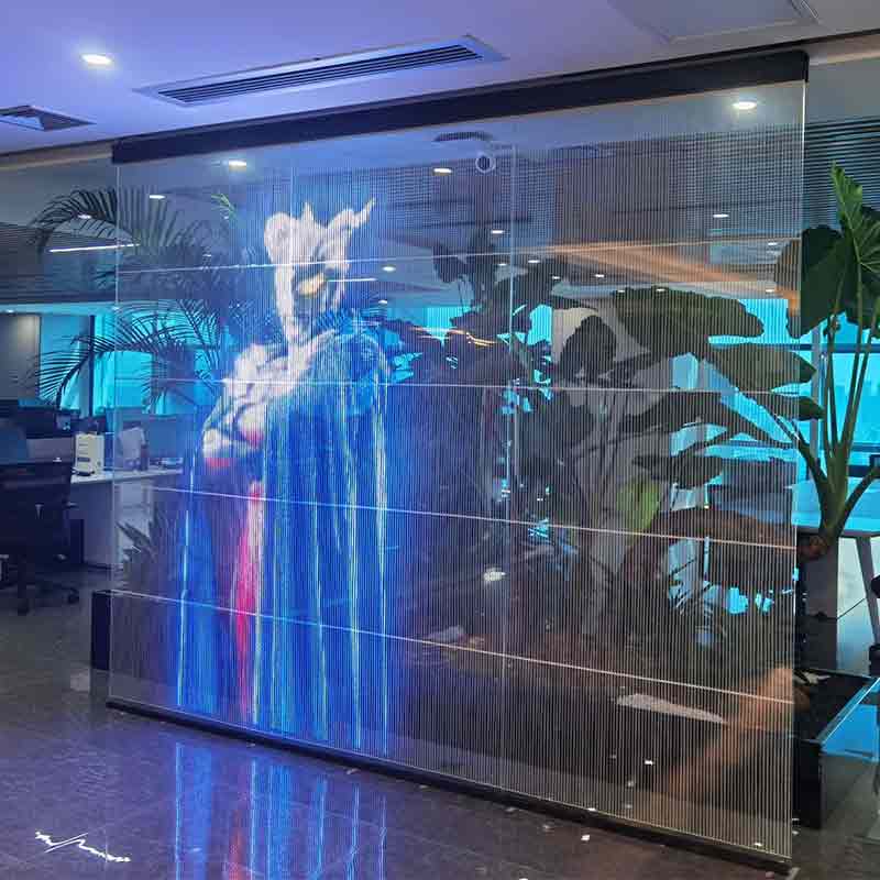 Transparent-LED-WALL