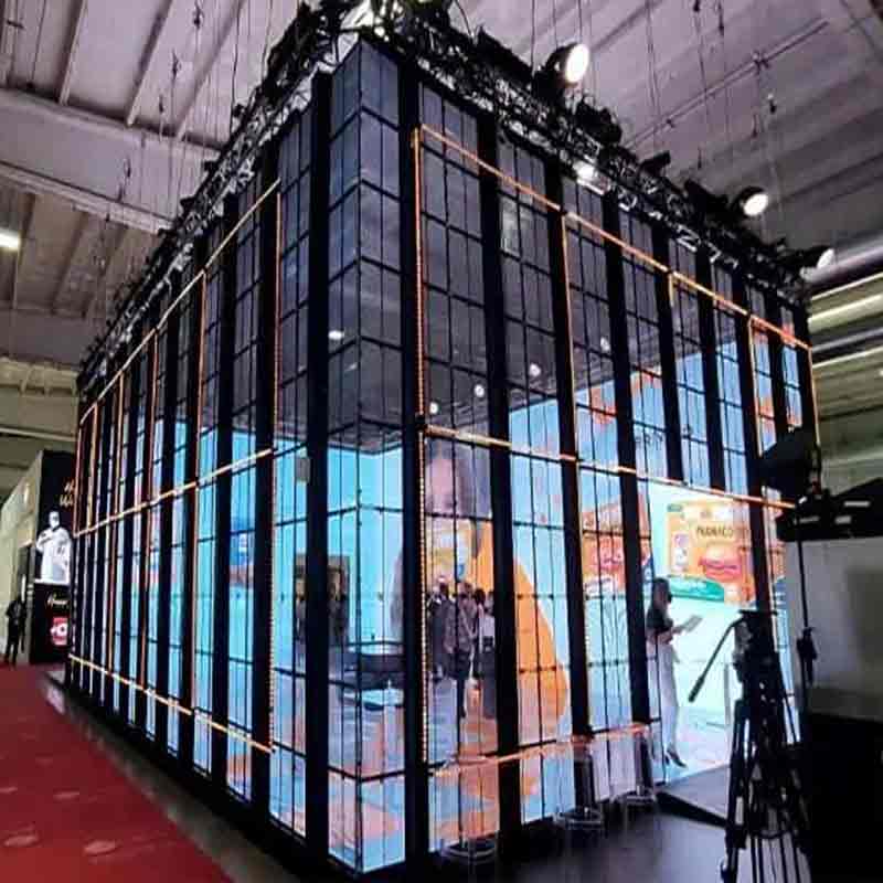 Transparent-LED-WALL